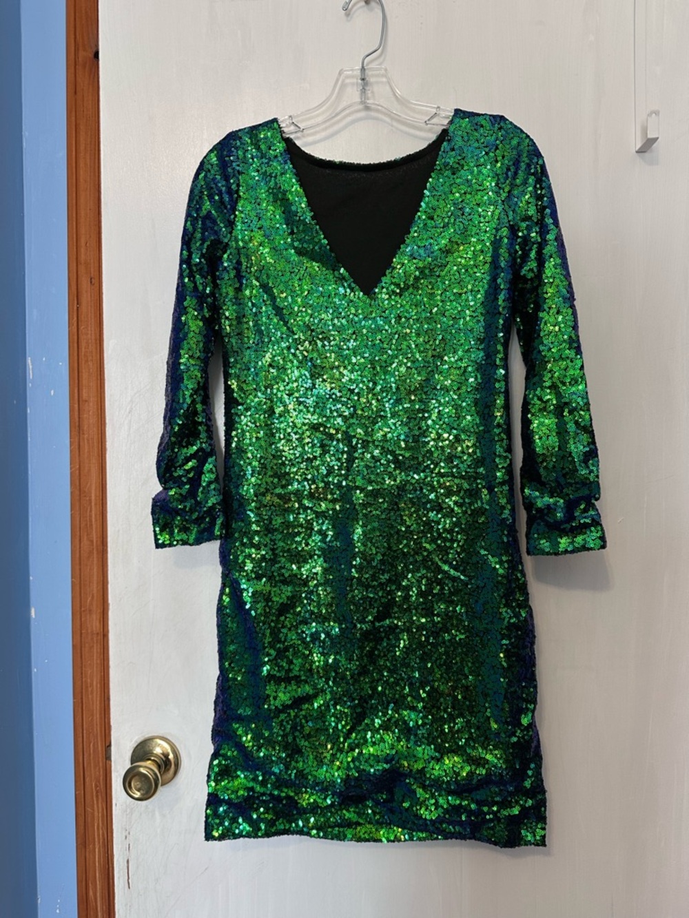 Women’s Shimmering Sequined Mini Dress, Size Small, NWoT